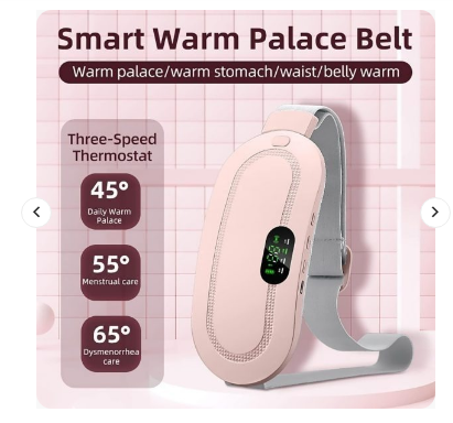 Cramp Relief Belt – Portable Menstrual Heating Pad for Period Pain Relief