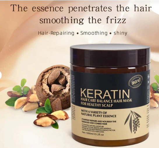 Keratin Hair Care Balance Mask & Treatment for Healthy Scalp – 300ml