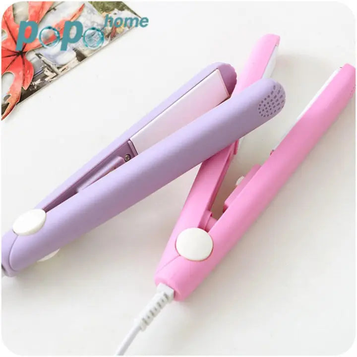 Mini Portable Hair Straightner / air smooth, silky, frizz-free and healthy.