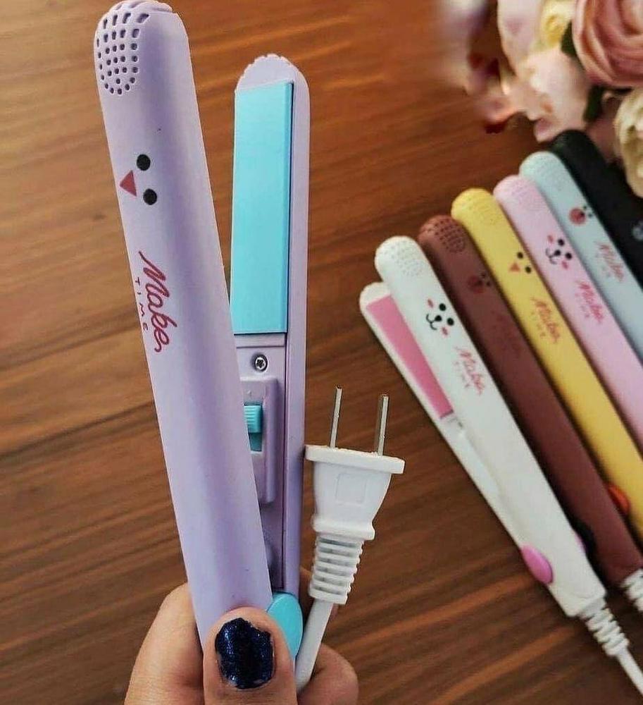Mini Portable Hair Straightner / air smooth, silky, frizz-free and healthy.