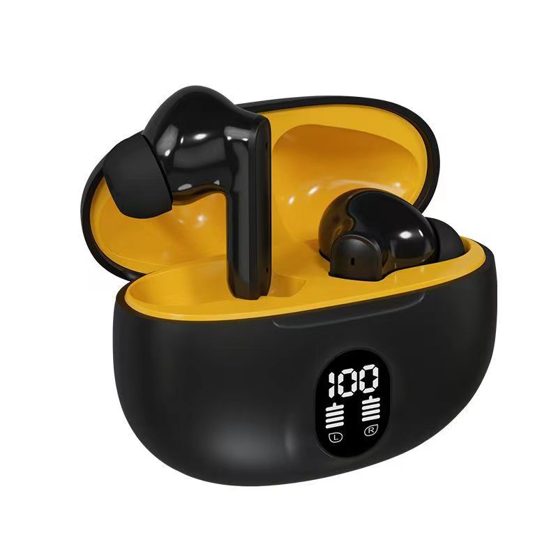 STEREO 895B Wireless Bluetooth Earbuds with LED Display – Type-C Fast Charging, In-Ear Headphones with Mic