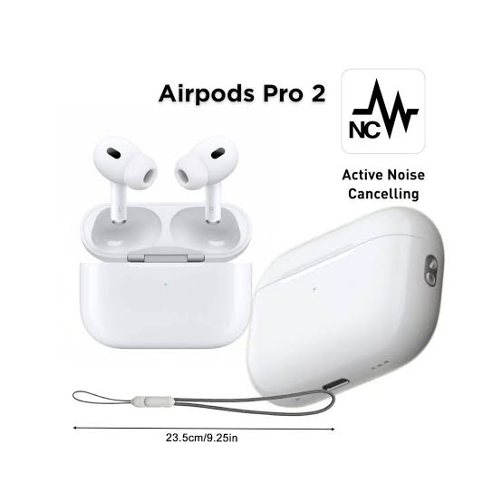 AirPods Pro 2 (2nd Generation) – Best Quality Sound, Active Noise Cancellation (ANC) with Dori