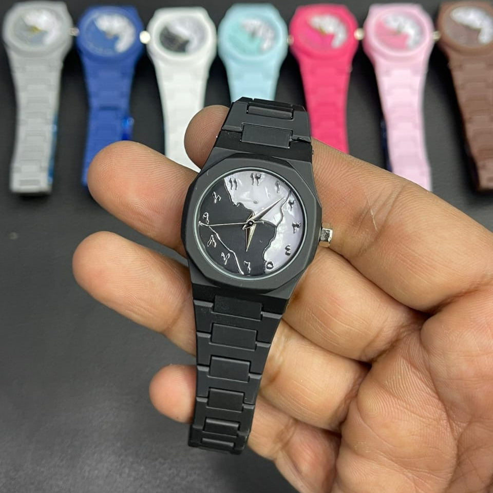 Mini Aura Watch Providing Elegant Design Comfortable Use Stylish Appearance And Everyday Wear - Black
