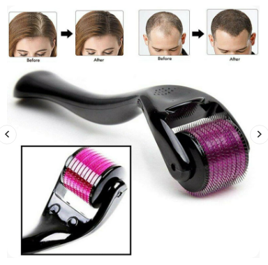 Derma Roller 0.5mm for Hair & Skin Therapy | Microneedle Roller