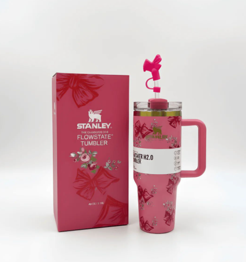 40 Oz Stanley X Coquette Tumbler – Durable Quality & Comfortable Use for Everyday Hydration (1.18 Liter)