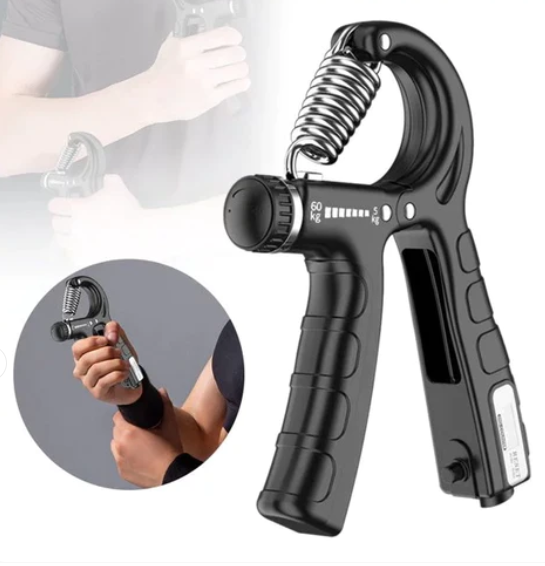 Adjustable Exerciser Hand Gripper with Counter – Wrist & Forearm Strengthener, Adjustable Resistance