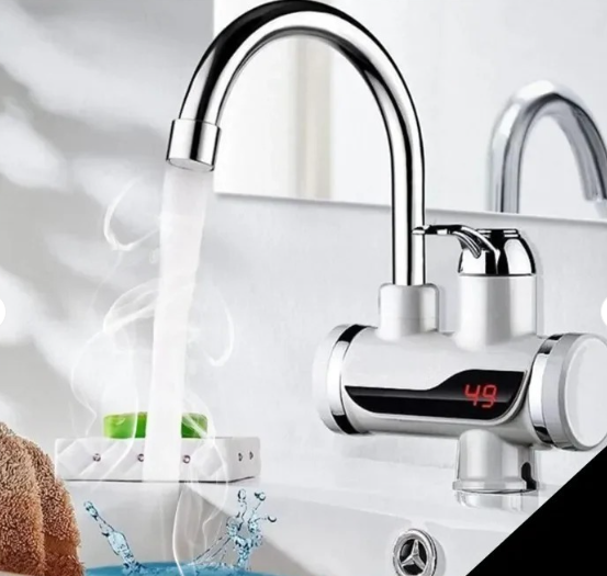 Electric Kitchen Instant Water Heater Tap – Fast Heating Tankless Hot Water Faucet
