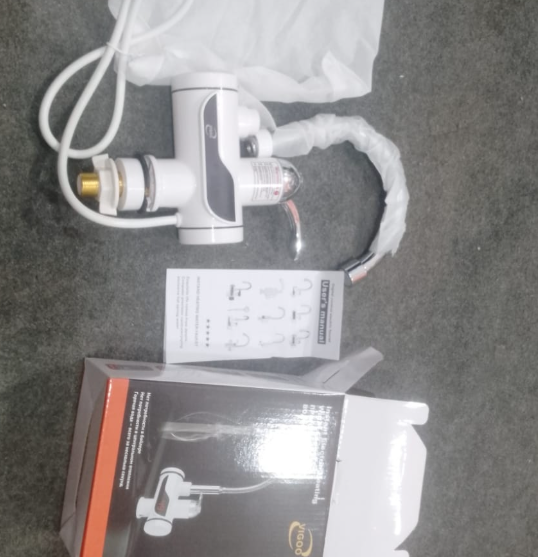 Electric Kitchen Instant Water Heater Tap – Fast Heating Tankless Hot Water Faucet