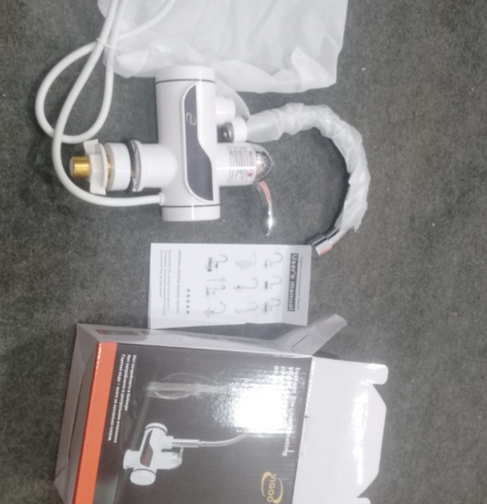 Electric Kitchen Instant Water Heater Tap – Fast Heating Tankless Hot Water Faucet