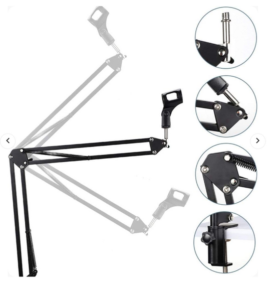 🎤 Professional Condenser Microphone Kit – BM-800 / V10 Series (All-in-One Mic Set)