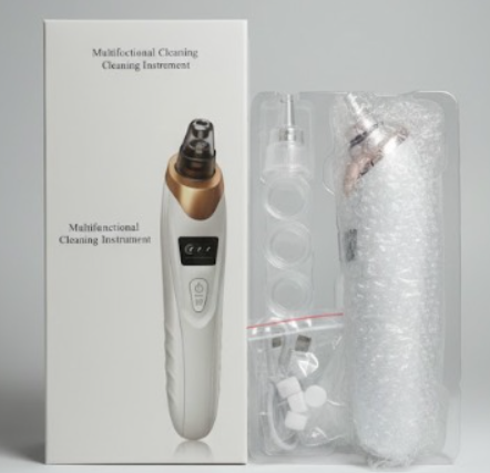 Face Vacuum Suction Blackhead Remover – Electric Pore Cleaner for Nose & Face Deep Cleansing