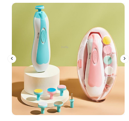 Electric Baby Nail Clipper & Trimmer – Safe & Painless Nail Care for Newborns & Toddlers