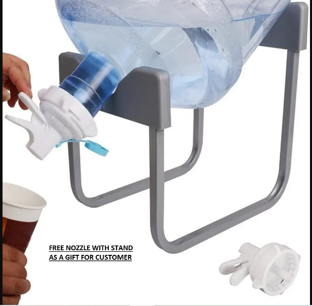 High-Quality Water Bottle Stand – Metal Rack Dispenser for Home & Office