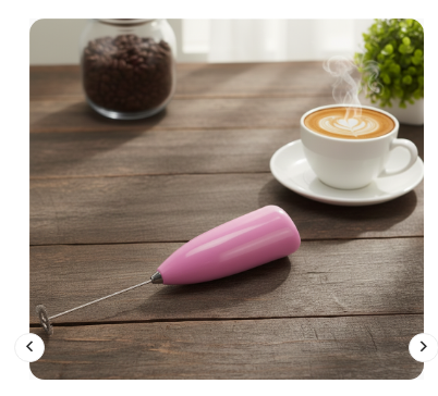 Coffee Beater & Milk Frother – Mini Handheld Egg Whisk & Drink Mixer