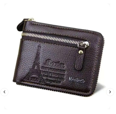 Menbense Men’s Genuine Leather Wallet – PU Leather Purse for Men