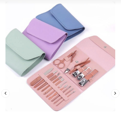 Premium Manicure & Pedicure Kit – Stainless Steel Nail Care Set for Hands & Feet