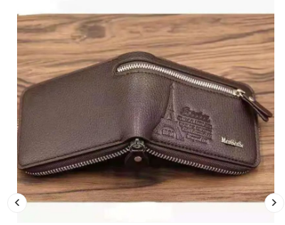 Menbense Men’s Genuine Leather Wallet – PU Leather Purse for Men