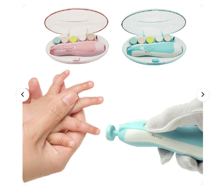 Electric Baby Nail Clipper & Trimmer – Safe & Painless Nail Care for Newborns & Toddlers