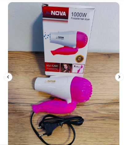 Nova Hair Dryer NV-1290 – Durable & Powerful Fast Drying