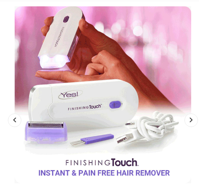 Rechargeable Yes Hair Remover for Women – Painless Electric Facial & Body Device