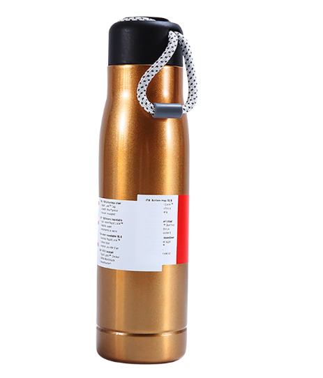 Premium Vacuum Insulated Stainless Steel Sport Bottle 500ml – Random Colour