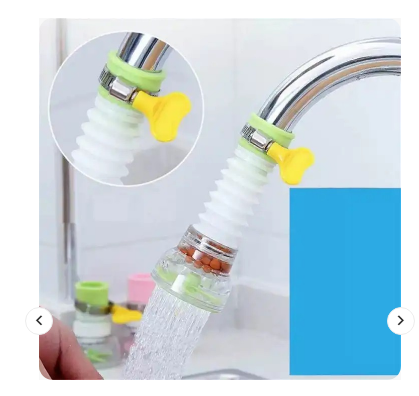 Kitchen Shower Splash Fan Faucet – Water-Saving Filter Tap with Clip