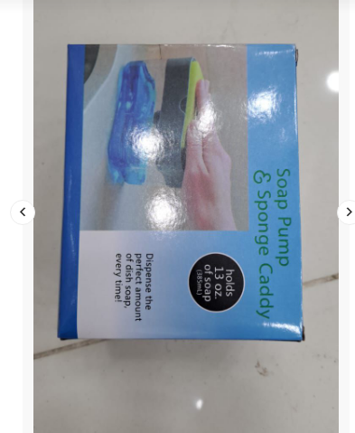 2-in-1 Soap Pump & Sponge Caddy Dispenser – Kitchen Liquid Soap Holder