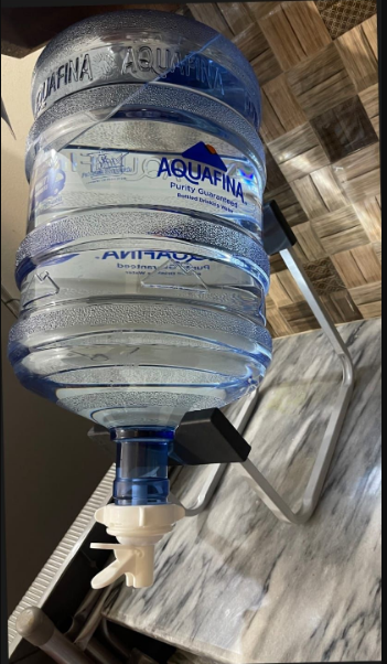 High-Quality Water Bottle Stand – Metal Rack Dispenser for Home & Office