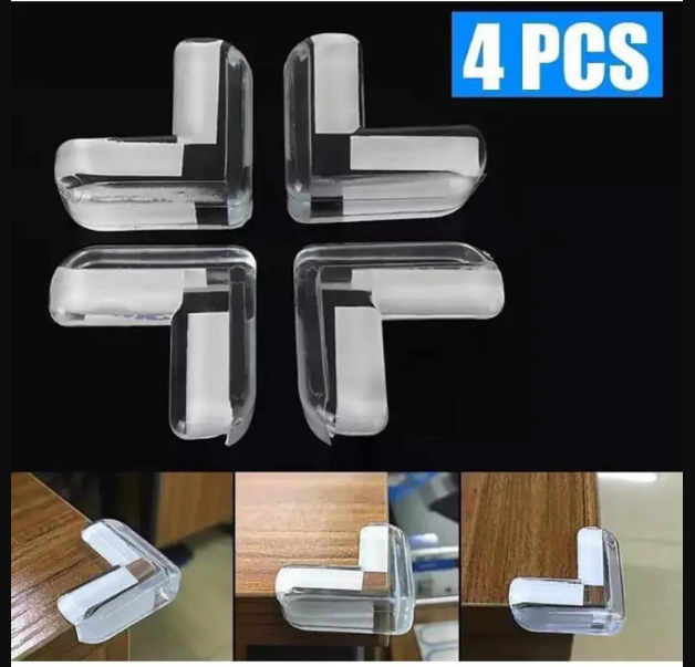 4PCS Table Corner Protector – Baby Safety Corner Guards for Tables & Furniture