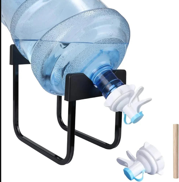 High-Quality Water Bottle Stand – Metal Rack Dispenser for Home & Office